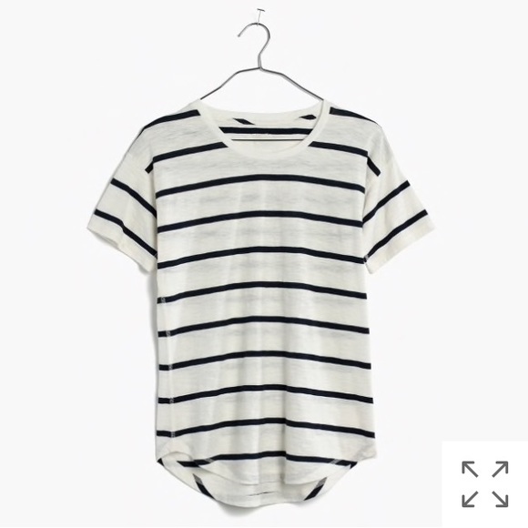 Madewell Whisper Cotton Crewneck Tee - Picture 3 of 3